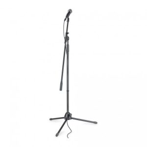 Stagg SDM50 SET Performer Set w/Cardioid Dynamic Microphone, Boom Stand, XLR/XLR Cable, Rubber Clamp & Bag