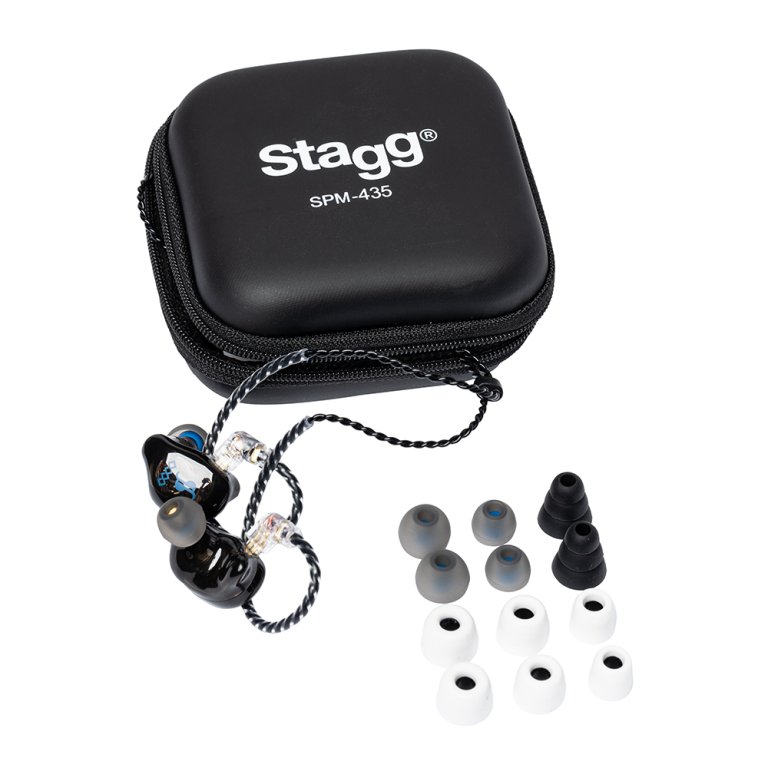 In-Ear Monitors, 2 Driver, Sound-Isolating, High Resolution - Black - Image 2